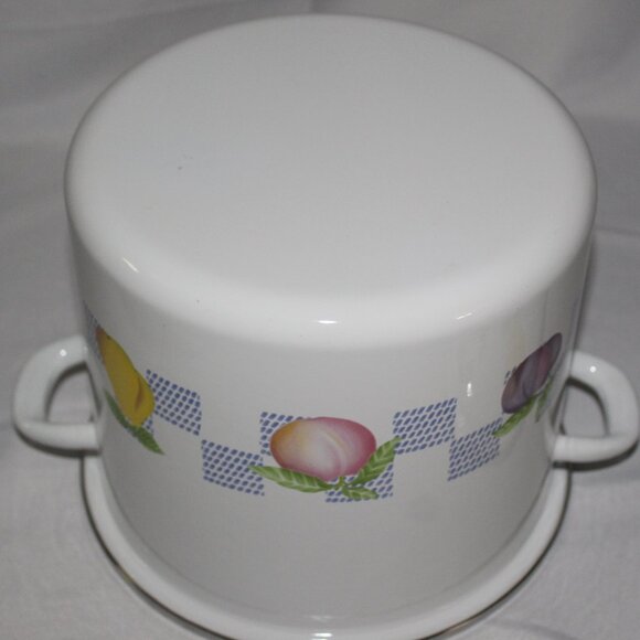 PFALTZGRAFF "HOPSCOTCH" 8 QT. PASTA SET PORCELAIN ENAMEL ON STEEL-NEW IN BOX - Picture 5 of 9